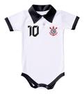 Body Corinthians Polo Branco Torcida Baby