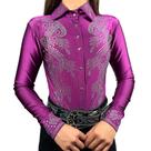 Body Country Feminino Com Strass E Pedraria Roz