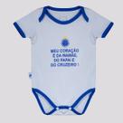 Body Cruzeiro Meu coração Infantil Branco
