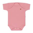 Body de Bebê 100% Algodão Manga Curta Batistela Baby - Várias Cores - 1 Peça
