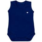 Body de Bebê Basic Regata Marinho