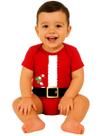 Body de Bebê Manga Curta Temático Estampa Natal