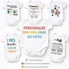 Body de Bebê Personalizado Frases, Para presentes e mesversario, infantil, roupa Bebe.