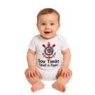 Body de Bebê Personalizado Temático Time Futebol Só body