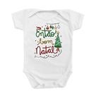 Body de Bebê Roupinha Então Bom Natal Presente Temático Menino Menina Festas Mimo