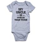 Body de Bebé Vieille Mi Tío es Más Genial Que el Tuyo 3-6 Meses