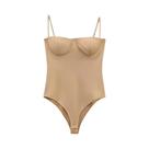 Body De Cetim Feminino Sem Costas Estilo Corset Sexy Macacão Lingerie 2025