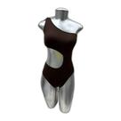 Body de Lado com Amarração Lacinho Moda Casual Luxo
