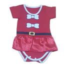Body de Natal Mamãe Noel Para Bebê Roupinha de Natal Bory Body de Natal Mamãe Noel Para Bebê Roupinha de Natal Bory