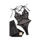 Body De Renda Com Bordado Transparente Sexy MUZISKAT Moda Lingerie 2024