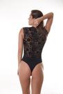 Body de renda sem bojo preto