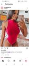 Body de tricô no modal