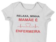 Body Do Bebê Relaxa Minha Mãe é Enfermeira Branca