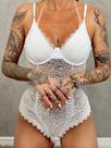 Body Donatella - Alcinha com Aro Elegance - Branco