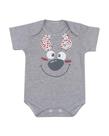 Body em Algodão Suedine Estampado Cachorrinho Masculino Body em Algodão Suedine Estampado Cachorrinho Masculino