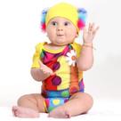 Body Fantasia Palhaço - Tamanho M (6 meses) - 11428 - Sulamericana