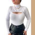 Body Feminino Blusa Manga Longa Gola Alta Tecido Bubble Moda Gringa Blogueira 2024 Body Feminino Blusa Manga Longa Gola Alta Tecido Bubble Moda Gringa Blogueira 2024