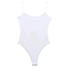 Body Feminino Branco e Preto - Sem Mangas e Costas - Modelo Bodycon para Verão 2024 Body Feminino Branco e Preto - Sem Mangas e Costas - Modelo Bodycon para Verão 2024