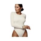 Body Feminino De Manga Longa Em Branco, Preto E Cinza, Sexy, Casual Para Outono E Inverno Body Feminino De Manga Longa Em Branco, Preto E Cinza, Sexy, Casual Para Outono E Inverno