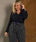 Body Feminino Manga Longa Secret Glam Preto