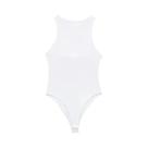 Body Feminino Preto e Branco - Bodycon Sem Mangas para Praia e Verão