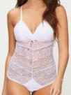 Body feminino renda n sloggi 57002