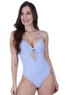 Body Feminino sem Bojo com Aro Microfibra Meia Taça - c2 JULIETE