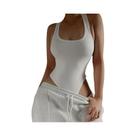 Body Feminino Sem Mangas com Ombro de Fora - Malha Sexy, Bodycon, Casual