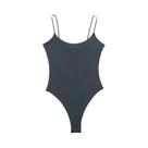 Body Feminino Sexy Sem Costas com Alça Fina e Botão de Pressão - Traf Skinny Body Feminino Sexy Sem Costas com Alça Fina e Botão de Pressão - Traf Skinny