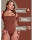 Body Feminino Suplex Forrado Regata Alça Larga Modelagem