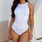 Body Feminino Suplex Premium Basico Com Forro Bory Moda Gringa