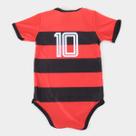 Body Flamengo Proteção Uv Roupa de Bebê Mengão Oficial