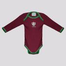 Body Fluminense Manga Longa Bordô