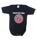Body Foo Fighters Bodie Macacão Infantil Mesversário Banda de Rock Md188 Body Foo Fighters Bodie Macacão Infantil Mesversário Banda de Rock Md188