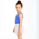 Body Infantil Azul Sem Manga Collant Dança Festa Apresentação Body Infantil Azul Sem Manga Collant Dança Festa Apresentação