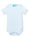 Body Infantil Branco Liso - Manga Curta - WeeKids Body Infantil Branco Liso - Manga Curta - WeeKids