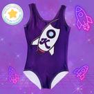 Body Infantil com Foguete Youtuber Katlen Dos Rosa - Zuum Boom Body Infantil com Foguete Youtuber Katlen Dos Rosa - Zuum Boom