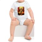 Body infantil Deusa Isis Sobre o Egito Body infantil Deusa Isis Sobre o Egito