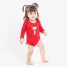 Body Infantil Girafa Manga Comprida Algodão P ao GG