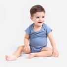 Body Infantil Manga Curta Bebê Algodão Unissex