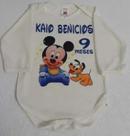 Body infantil manga longa