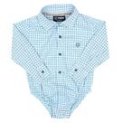 Body Infantil Xadrez Verde Tuff 37773