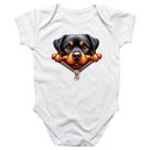 Body intantil Rottweiler no Ziper