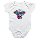 Body intantil Vaca Doida Lambendo Oculos Vermelhos