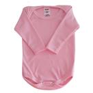 Body liso Bebe Manga Longa Suedine Rosa Roupa de Bebe 100 Algodão basico ideal para customizar Inverno dias frio Body liso Bebe Manga Longa Suedine Rosa Roupa de Bebe 100 Algodão basico ideal para customizar Inverno dias frio