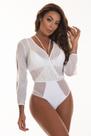 Body Lycra com Tule