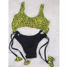 Body Maiô cavado com Bojo Gringa Anitta lançamento cordinha animal print