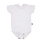 Body Manga Curta Modal Extensível Branco Concuca