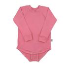 Body Manga Longa Modal Extensível Rosa Concuca Body Manga Longa Modal Extensível Rosa Concuca