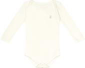 Body manga longa suedine bebe menina prematuro 2914